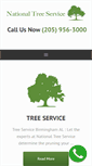 Mobile Screenshot of nationaltreeservice.com