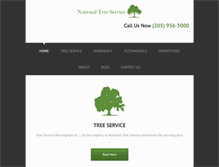 Tablet Screenshot of nationaltreeservice.com
